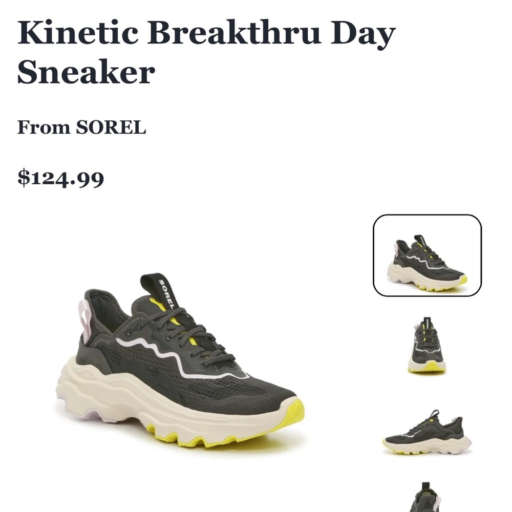 Sorel Kinetic Breakthru Day Sneaker